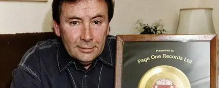 El cantante Reg Presley El cantante Reg Presley