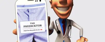 'The Predicktor' averigua el tamaño del pene 'The Predicktor' averigua el tamaño del pene