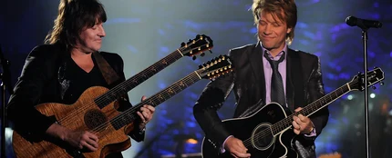 Richie Sambora junto a Jon Bon Jovi Richie Sambora junto a Jon Bon Jovi