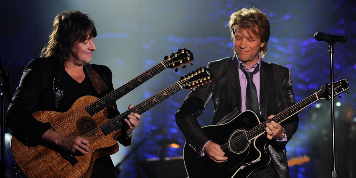 Richie Sambora junto a Jon Bon Jovi
