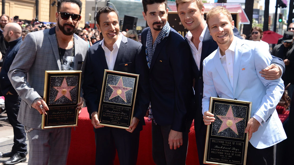 BackStreet Boys ya tienen su estrella en el Paseo de la Fama