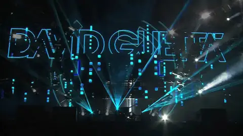 David Guetta en concierto David Guetta en concierto
