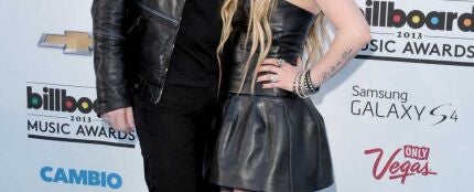 Chad Kroeger y Avril Lavigne, muy rockeros
