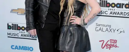 Chad Kroeger y Avril Lavigne, muy rockeros Chad Kroeger y Avril Lavigne, muy rockeros