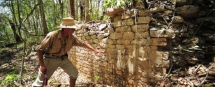 Descubren una ciudad perdida maya