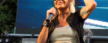 Leticia Sabater lo dio todo durante su concierto