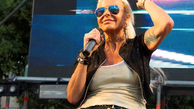 Leticia Sabater lo dio todo durante su concierto