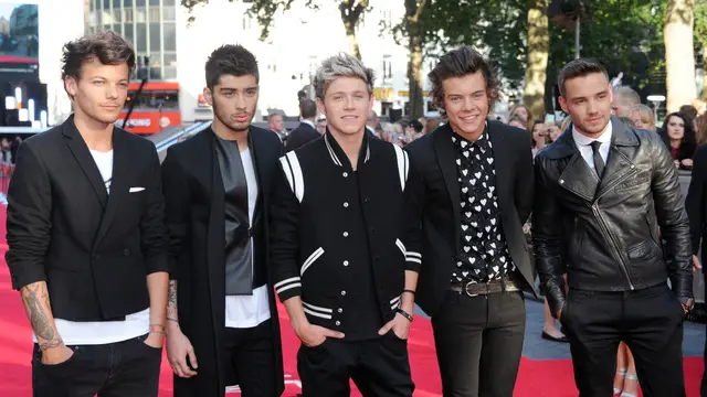 Los chicos de '1D' preparados para verse en la gran pantalla