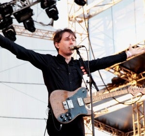 Alex Kapranos durante un concierto en 2013 Alex Kapranos durante un concierto en 2013
