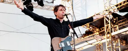 Alex Kapranos durante un concierto en 2013 Alex Kapranos durante un concierto en 2013