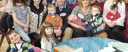 La familia más numerosa de Reino Unido La familia más numerosa de Reino Unido