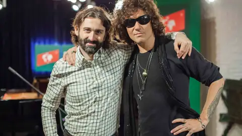 Javier Limón y Enrique Bunbury Javier Limón y Enrique Bunbury