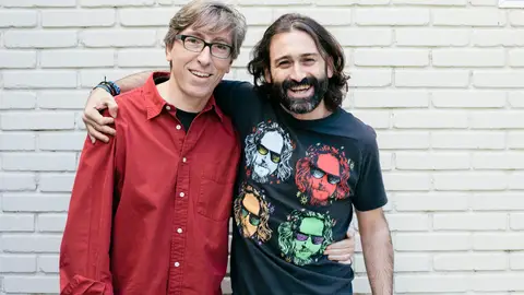 David Trueba y Javier limón David Trueba y Javier limón