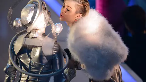 Miley Cyrus en los EMA Miley Cyrus en los EMA