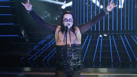 Florentino Fernández imita a Marilyn Manson en Tu cara me suena Florentino Fernández imita a Marilyn Manson en Tu cara me suena