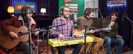 Mucho durante la actuación en 'Un lugar llamado mundo' Mucho durante la actuación en 'Un lugar llamado mundo'