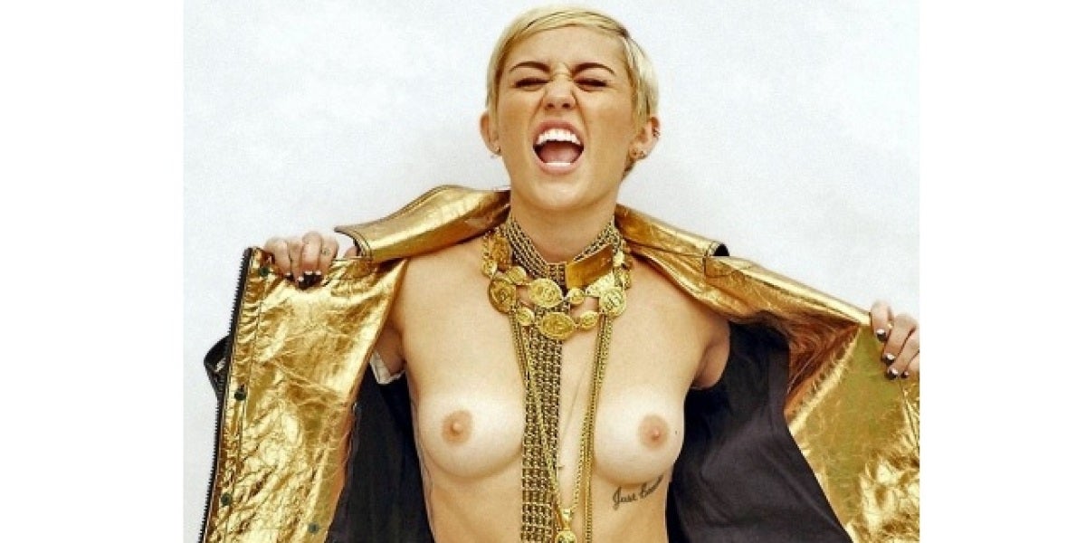Miley Cyrus en topless para 'Egostatic'