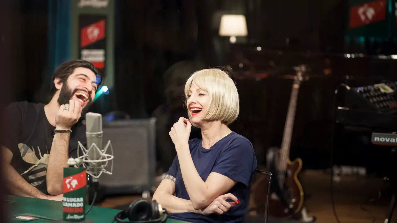 Najwa Nimri en Un lugar llamado mundo Najwa Nimri en Un lugar llamado mundo