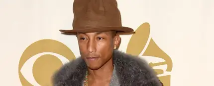Pharrell Williams y su sombrero Pharrell Williams y su sombrero