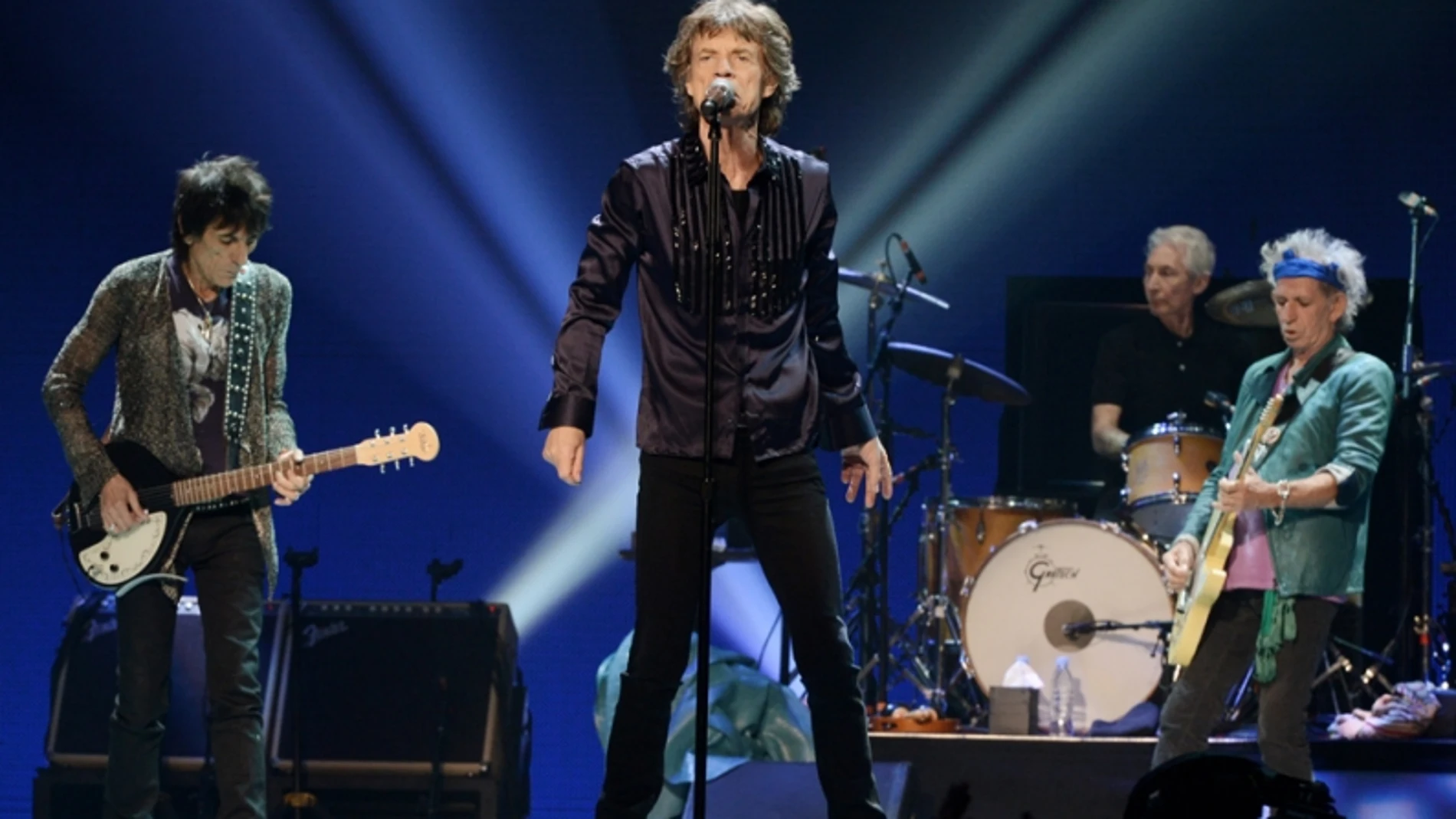 Los Rolling Stones en uno de sus últimos conciertos Los Rolling Stones en uno de sus últimos conciertos