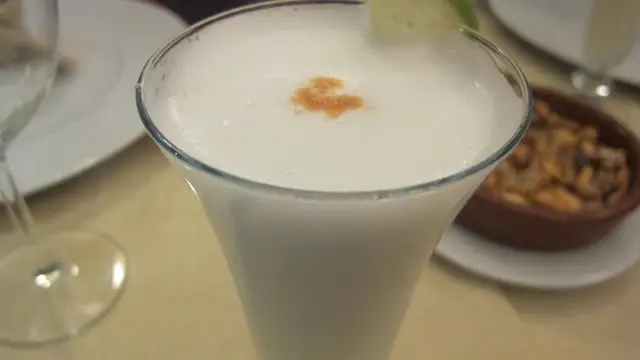 El pisco sour, el cótel peruano por excelencia, en la versión de Chincha.