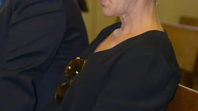 Ana Torroja, en los juzgados de Palma de Mallorca