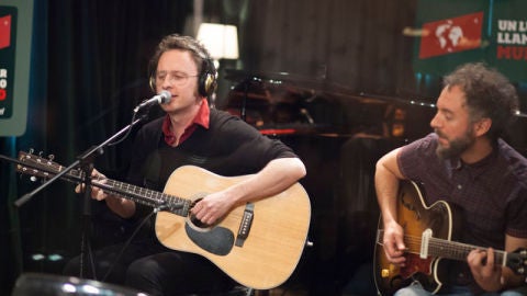 Mishima durante su actuaci&oacute;n en directo