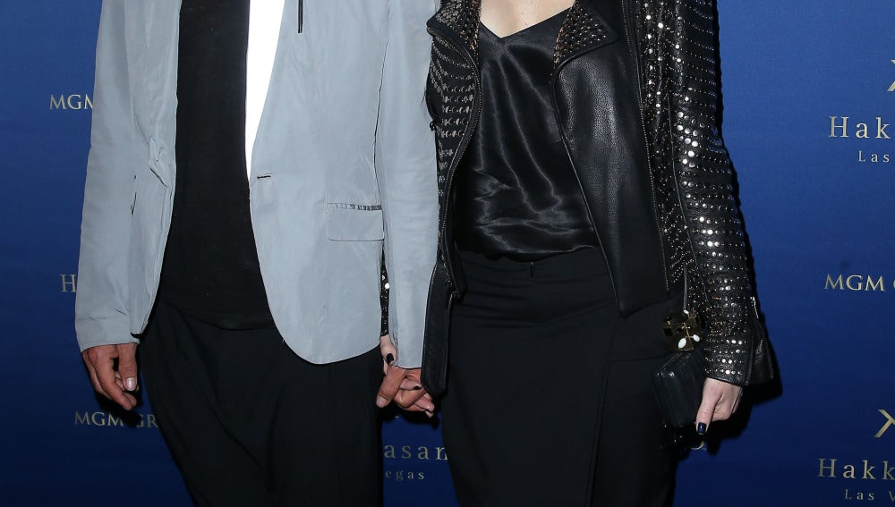 Gavin Rossdale y Gwen Stefani en el primer aniversario de Hakkasan, Las Vegas