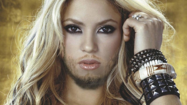 Cómo serían las celebrities con barba