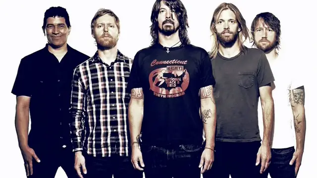 El grupo de rock Foo Fighters
