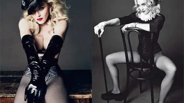 Las fotos de Madonna para L'Uomo Vogue