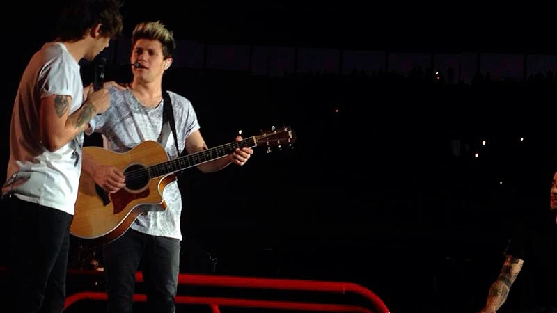 One Direction en su concierto de Barcelona
