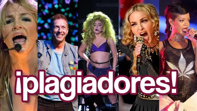 Los plagios más famosos de las celebriites