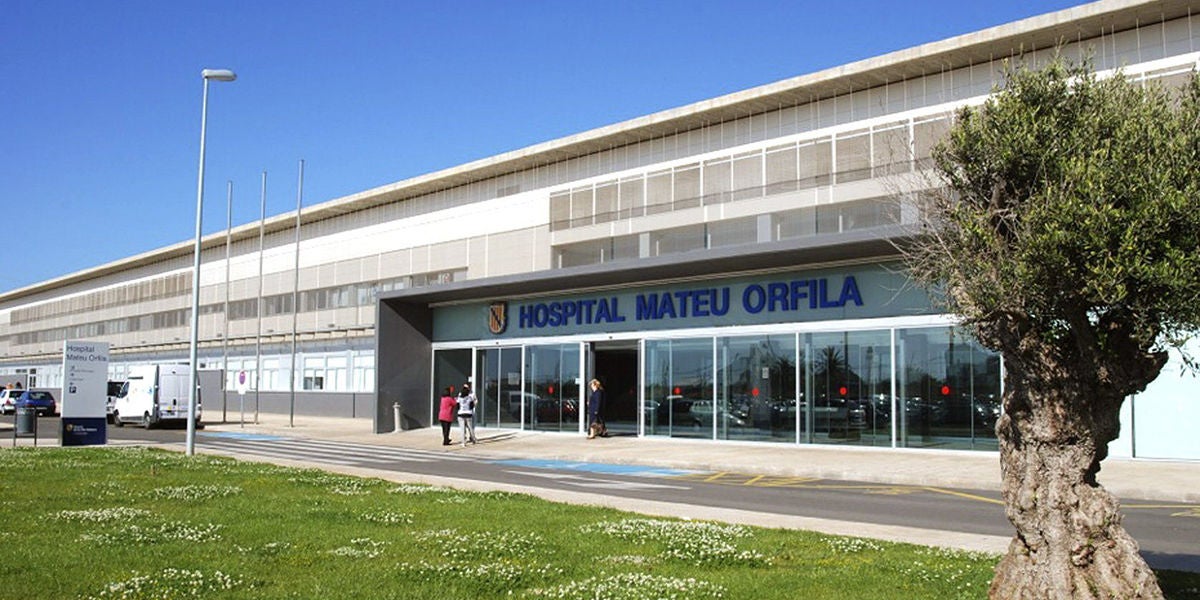 El hospital Mateu Orfila de Menorca