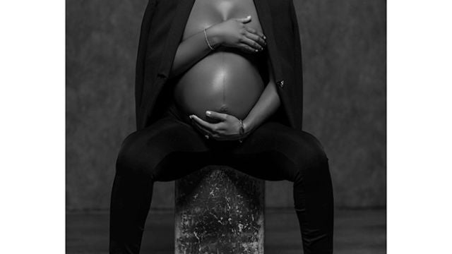 Kelly Rowland posa embarazada para ELLE