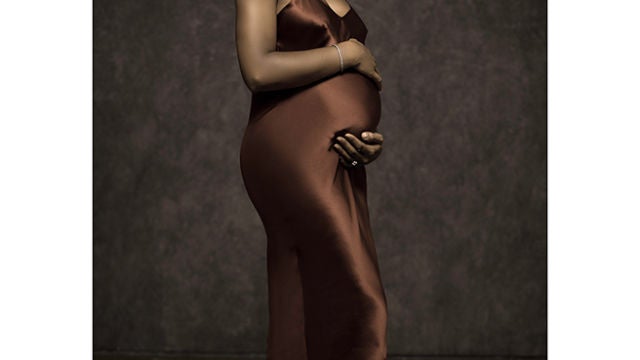 Kelly Rowland posa embarazada para ELLE