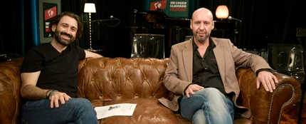 Jaume Balagueró junto a Javier Limón en ULLM Jaume Balagueró junto a Javier Limón en ULLM