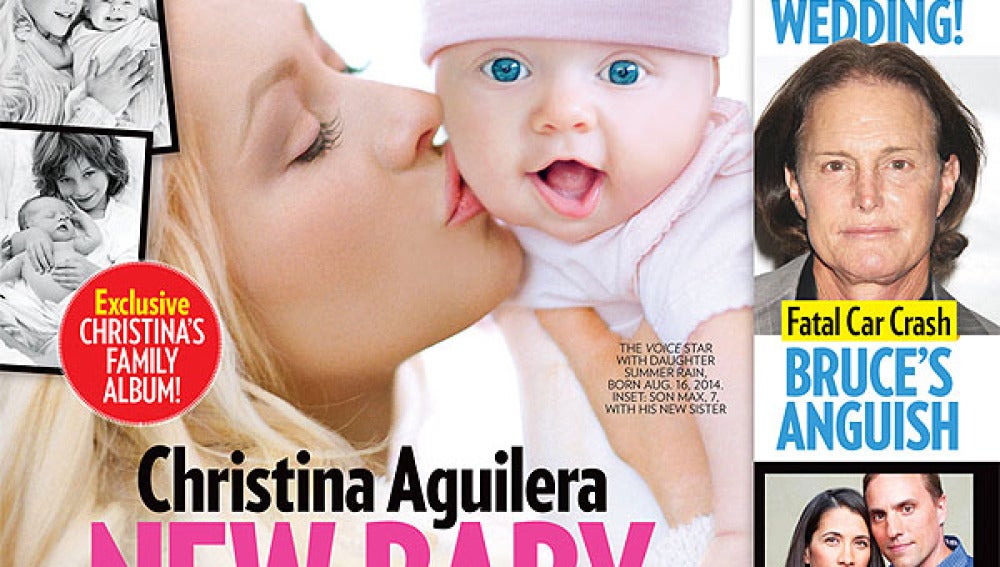 Christina Aguilera posa para People con su hija