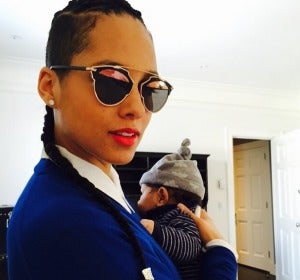Alicia Keys y su familia Alicia Keys y su familia