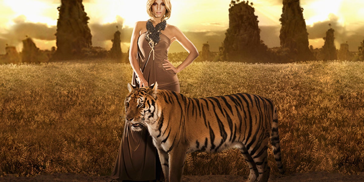 Imagen de Edurne en el videoclip de 'Amanecer'