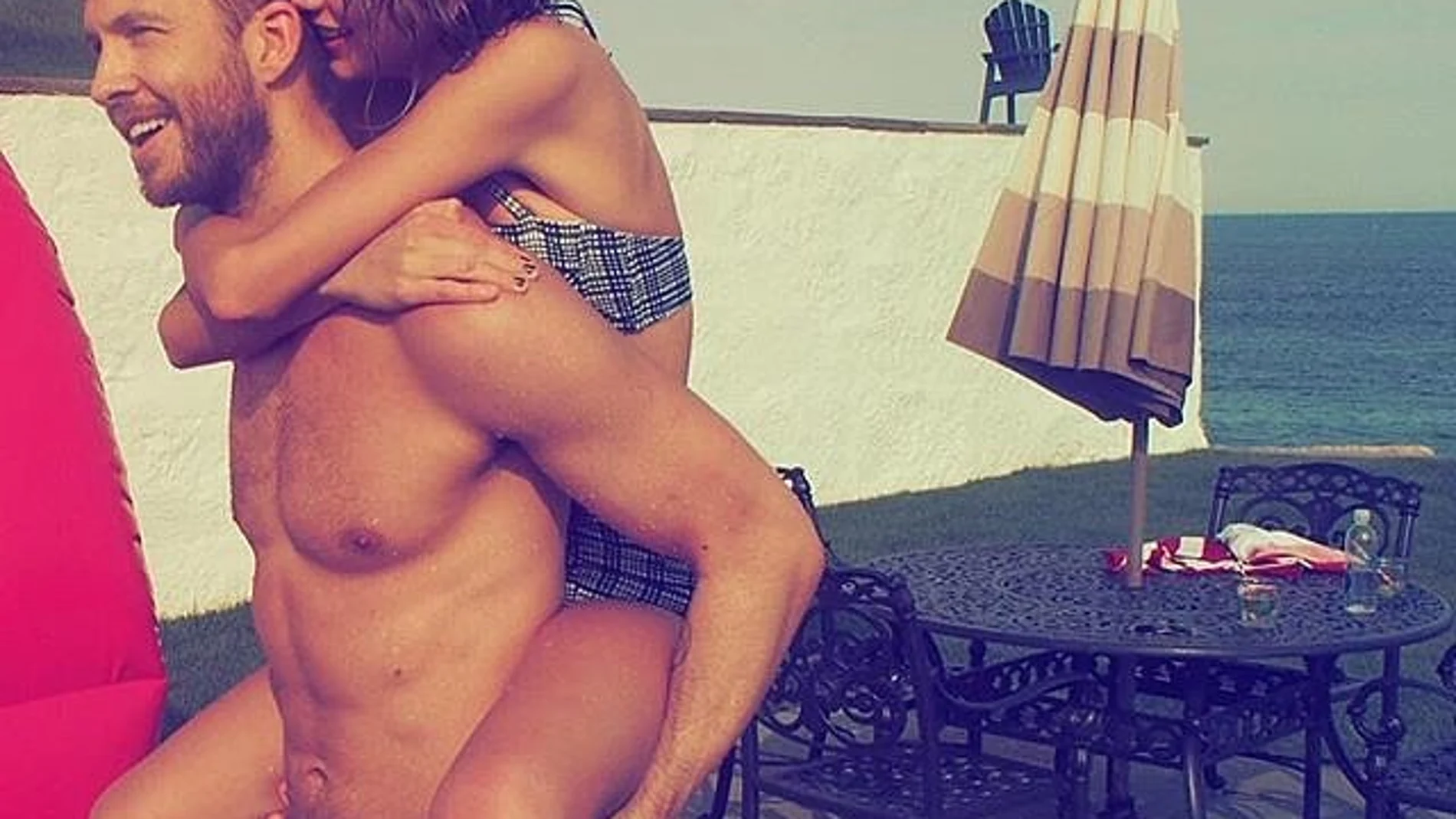 Taylor Swift y Calvin Harris lo pasaron así de acaramelados Taylor Swift y Calvin Harris lo pasaron así de acaramelados