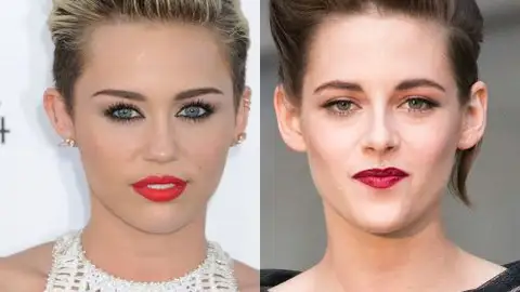 Kristen Stewart y Miley Cyrus Kristen Stewart y Miley Cyrus