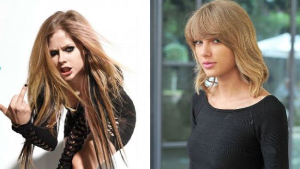 Avril Lavigne y Taylor Swift