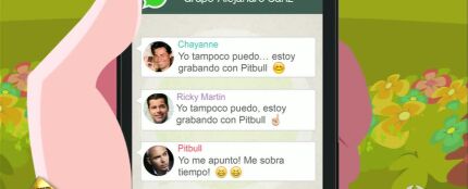 El grupo de whatsapp de Alejandro Sanz