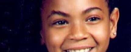 Beyoncé cuando era una niña