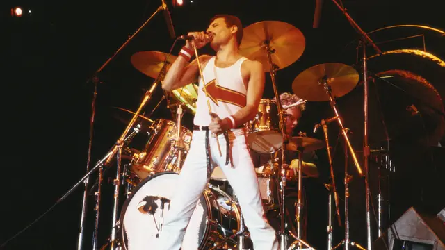 Freddie Mercury, líder del grupo Queen
