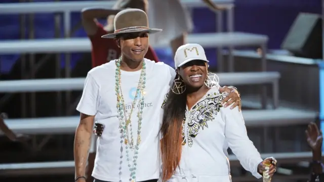 Missy Elliott y Pharrel Williams