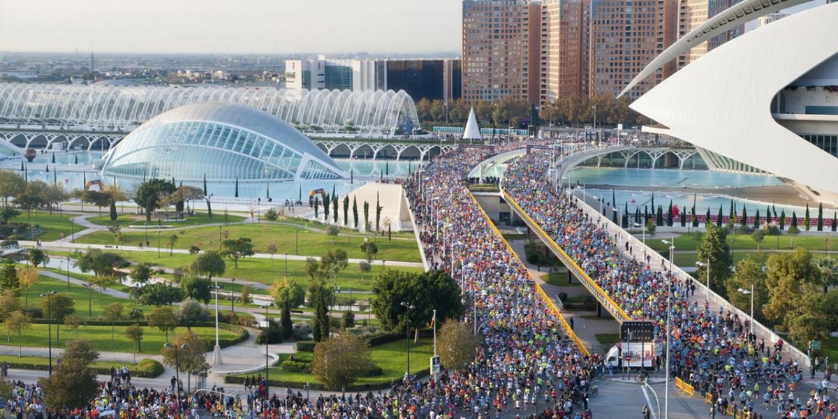 Gran participación Maratón de Valencia