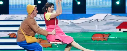 Silvia Abril imita a Heidi Silvia Abril imita a Heidi