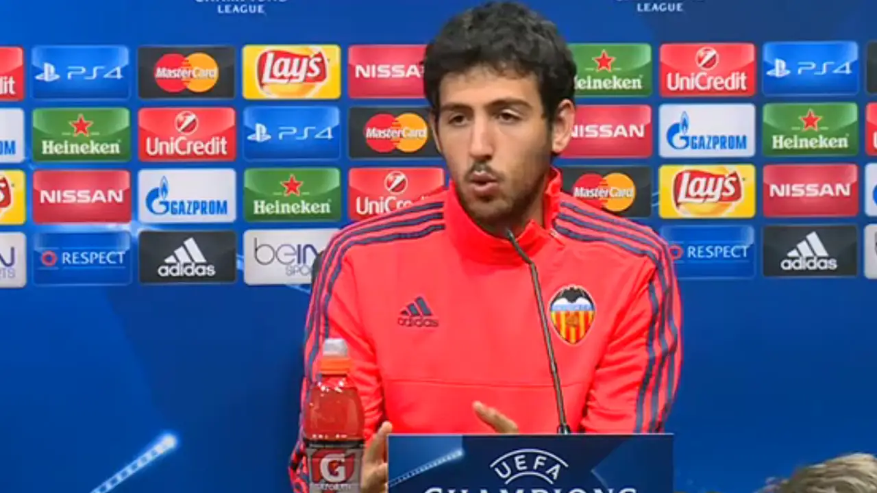 Dani Parejo, en rueda de prensa Dani Parejo, en rueda de prensa